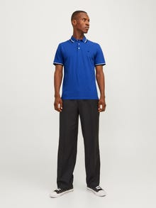 Jack & Jones Vanlig Polo T-skjorte -Nautical Blue - 12136668