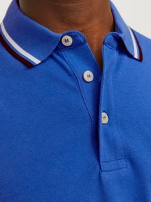 Jack & Jones Vanlig Polo T-skjorte -Nautical Blue - 12136668