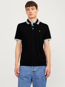 Jack & Jones Effen Polo T-shirt -Black Ink  - 12136668