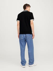 Jack & Jones Effen Polo T-shirt -Black Ink  - 12136668