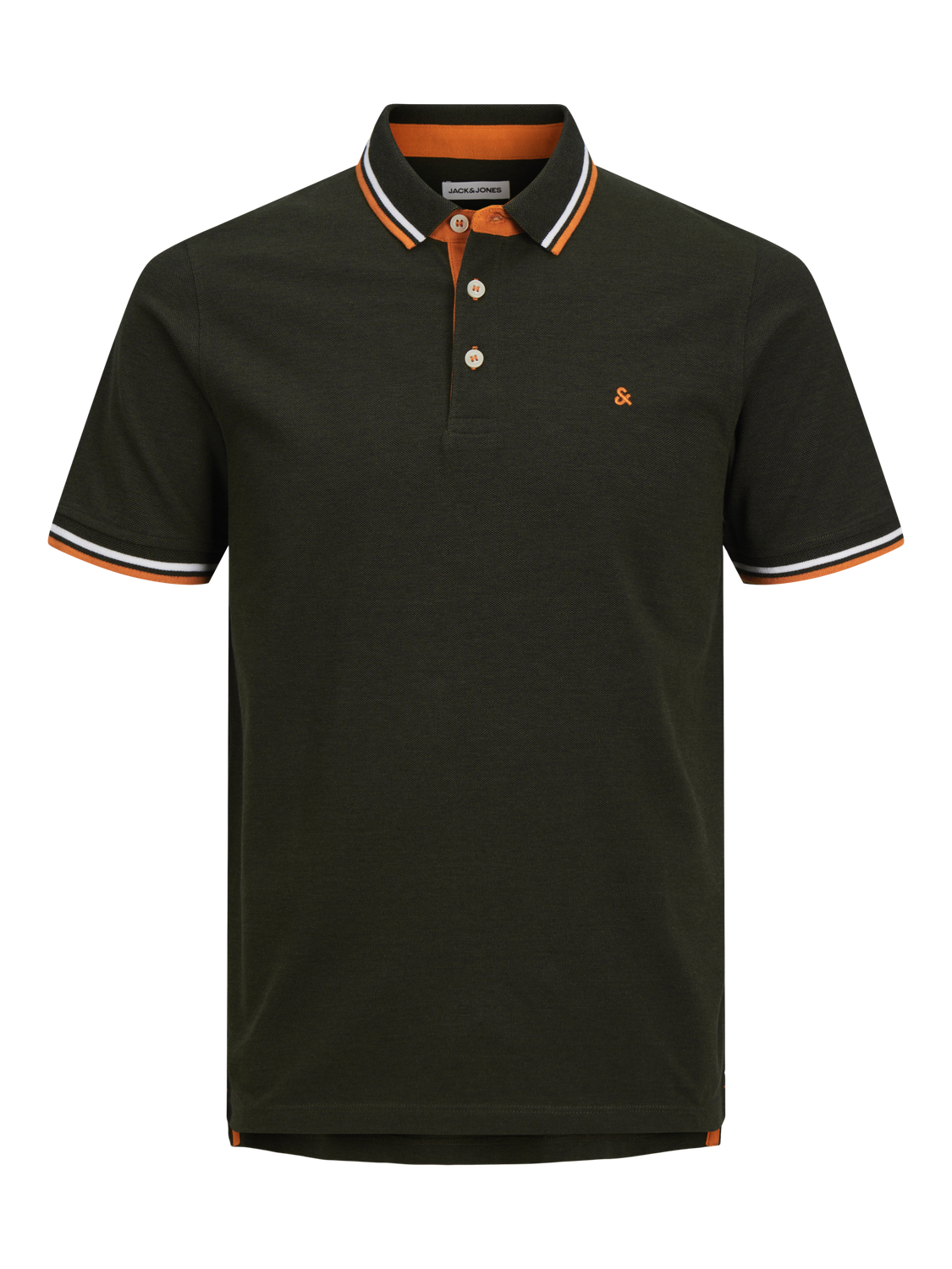 Jack & Jones T-shirt Uni Polo -Kombu Green - 12136668