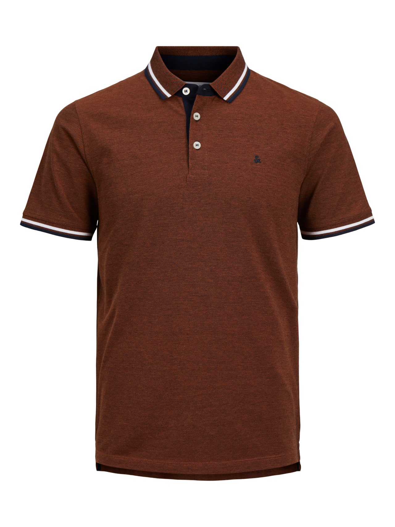 Jack & Jones Effen Polo T-shirt -Mocha Bisque - 12136668