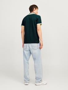 Jack & Jones Effen Polo T-shirt -Deep Teal - 12136668