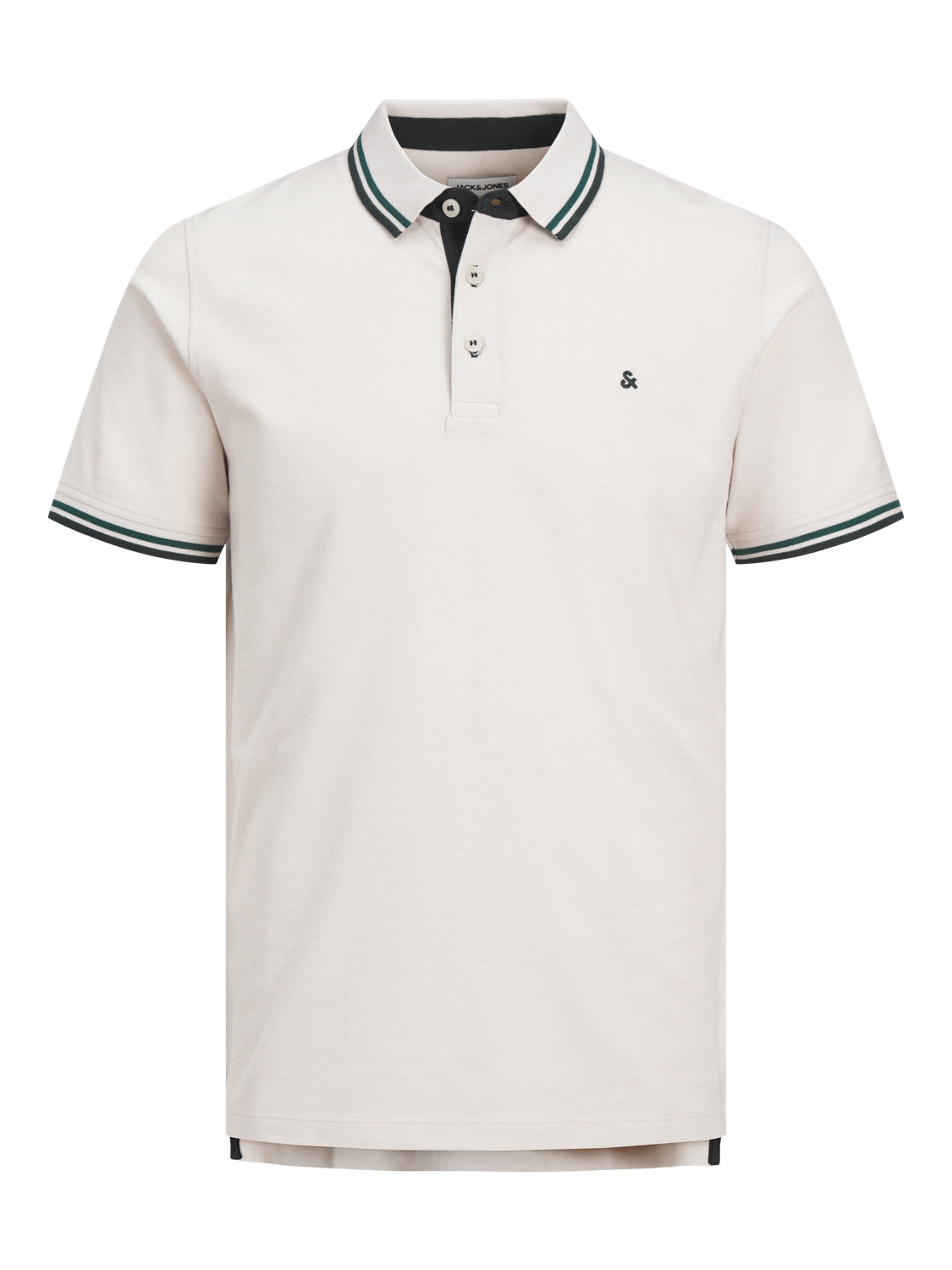 Jack & Jones T-shirt Uni Polo -Moonbeam - 12136668