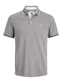 Jack & Jones Polo Uni -Ultimate Grey - 12136668