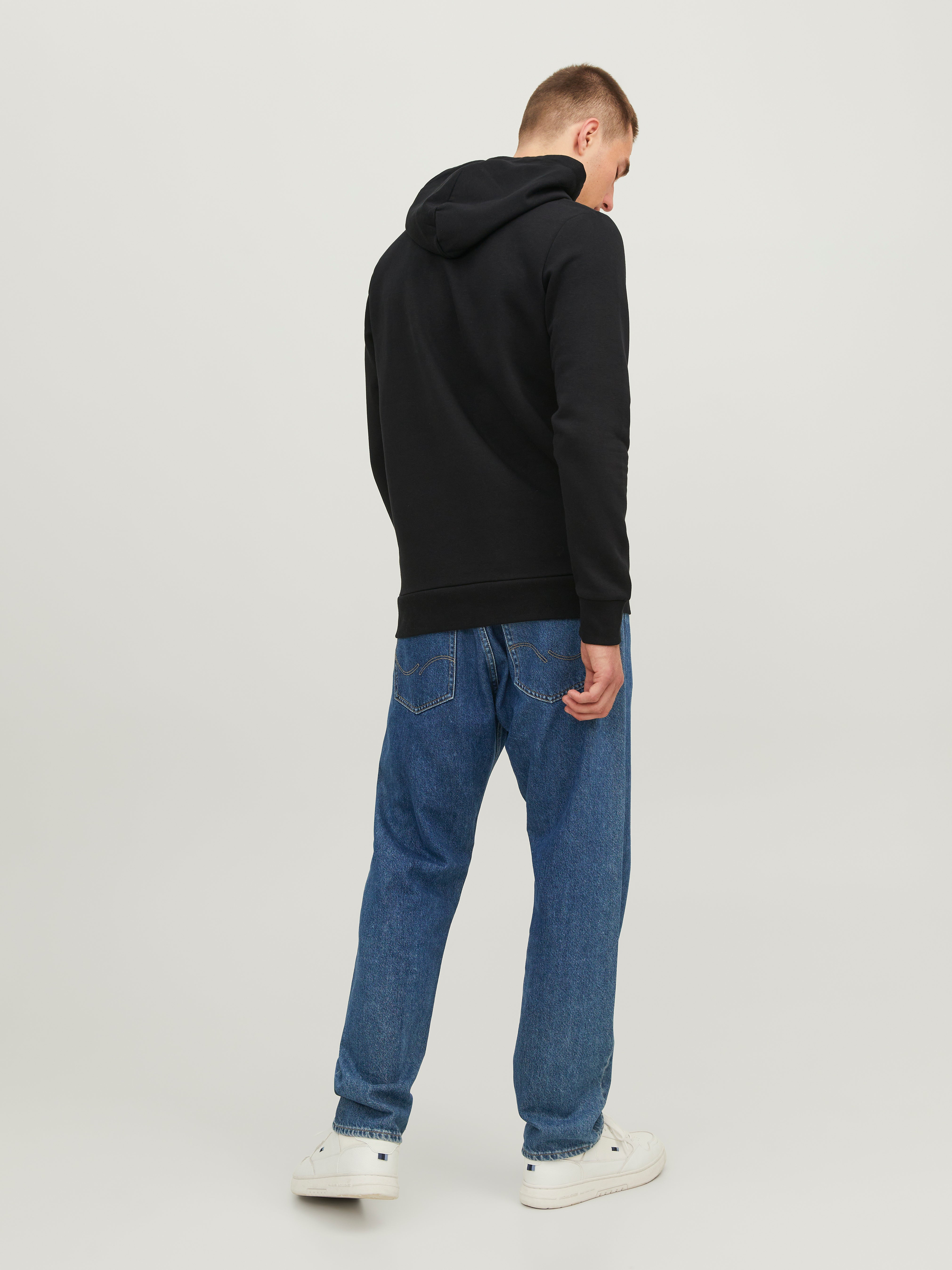 Logo Kapuzenpullover | Schwarz | Jack & Jones® 