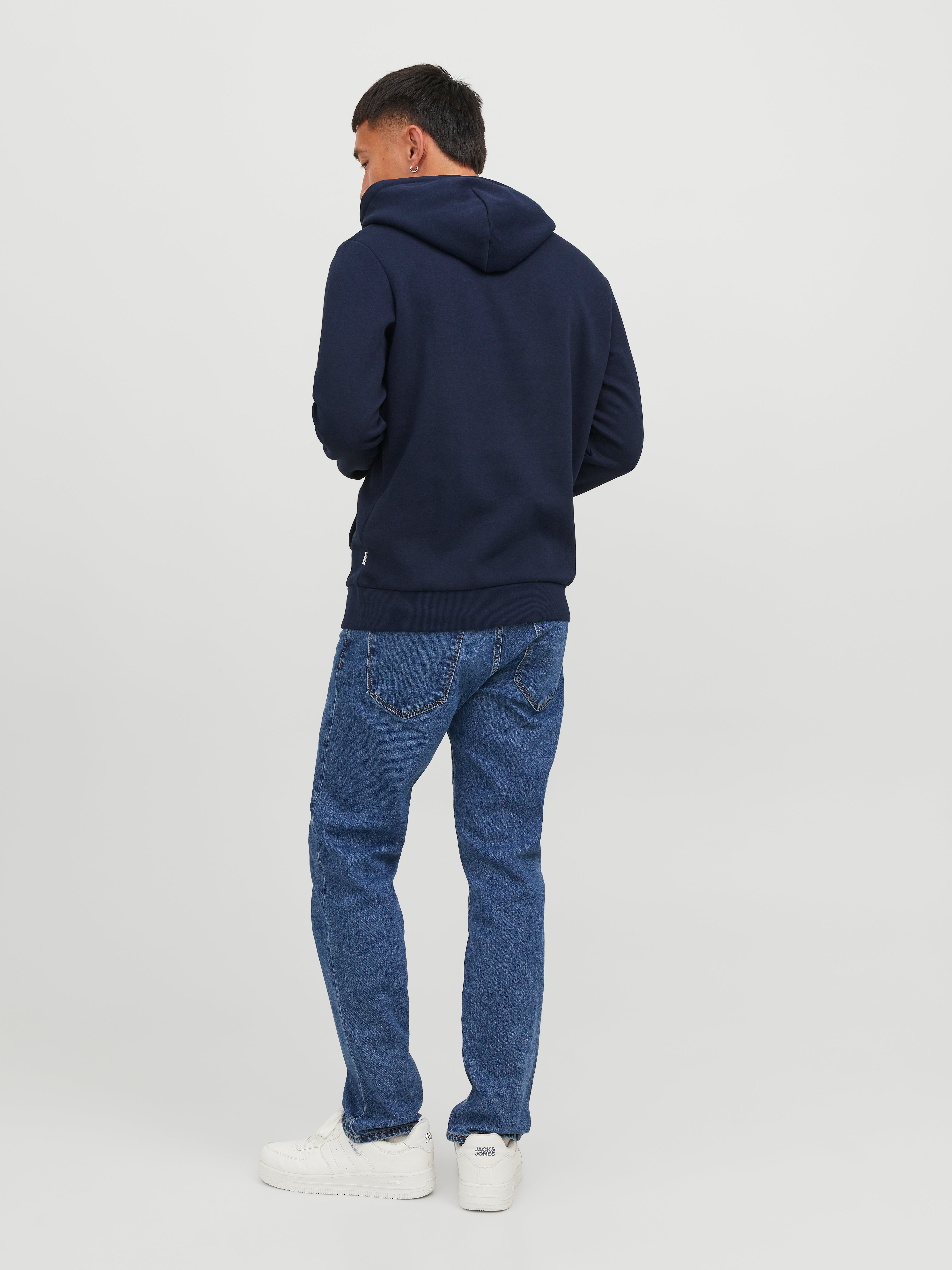 Logo Hoodie | Dark Blue | Jack & Jones® 