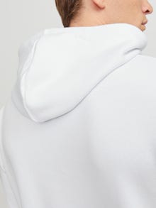 Jack & Jones Logo Hættetrøje -White - 12137054