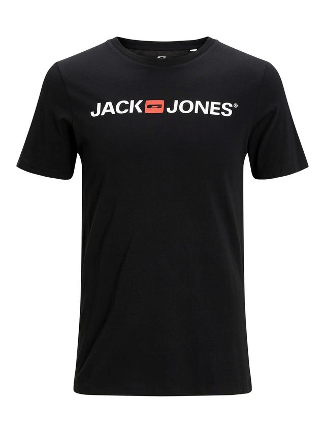 Jack & Jones Logo Crew neck T-shirt - 12137126