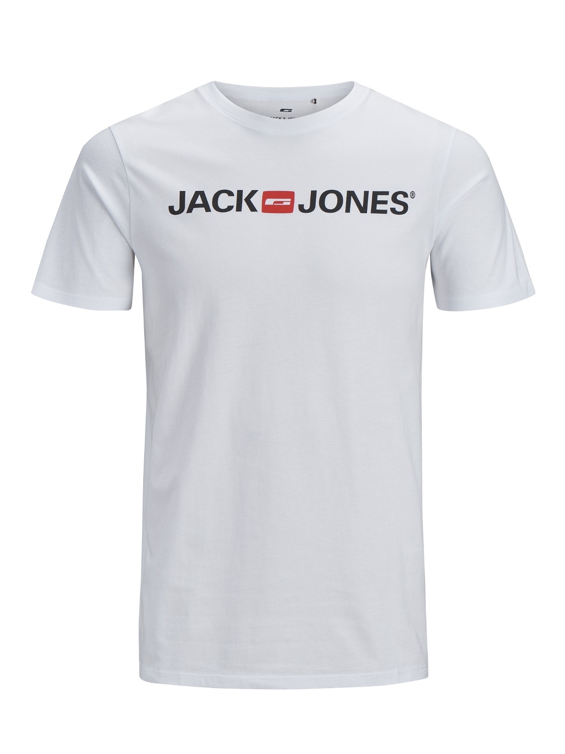 Jack & Jones Logó Környak Trikó -White - 12137126