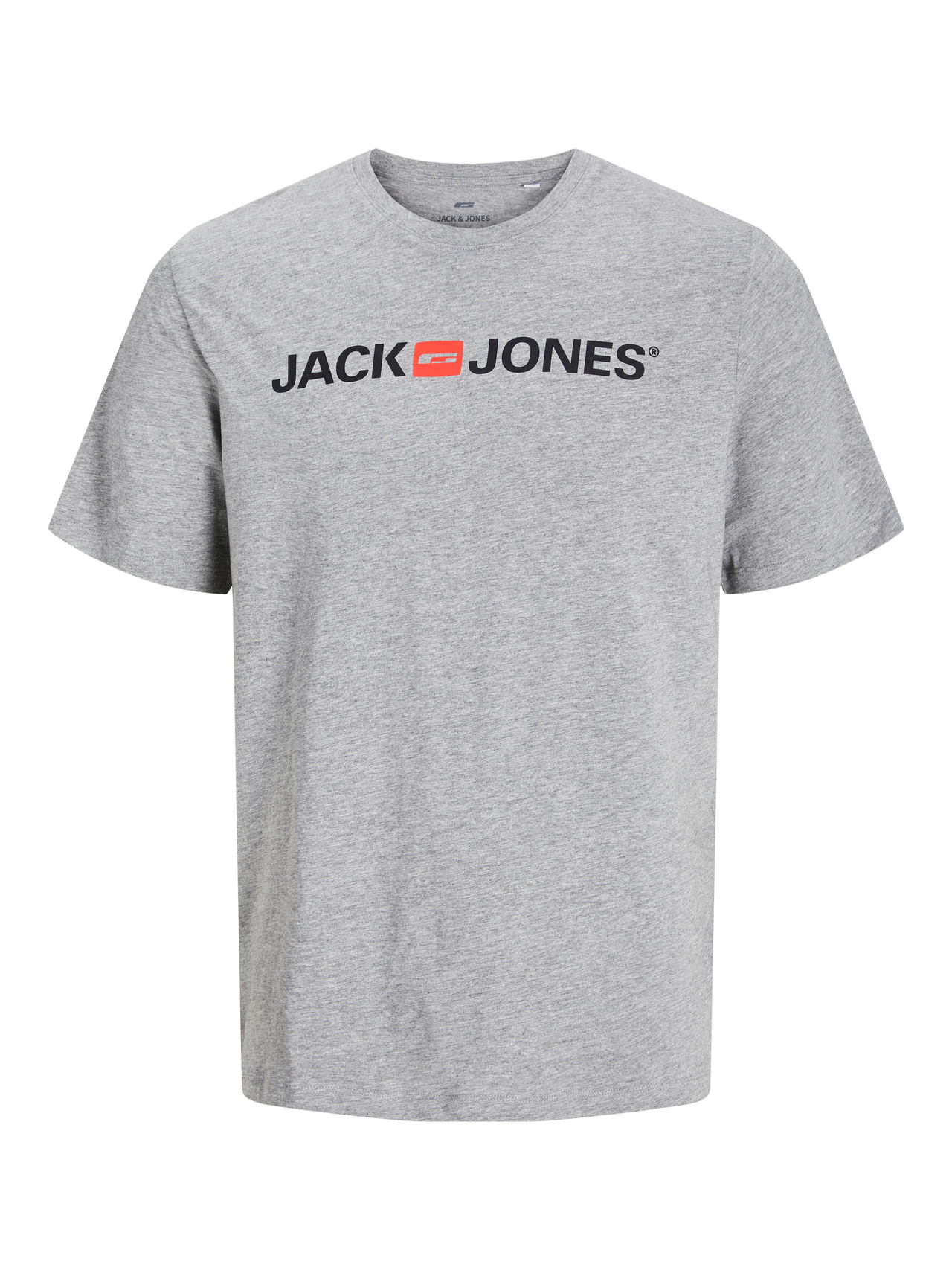 Tシャツ・カットソー LARDINI Men T-shirt Grey ESLTMC79ES64016 910BC Logo T-shirt | Light Grey | Jack & Jones®