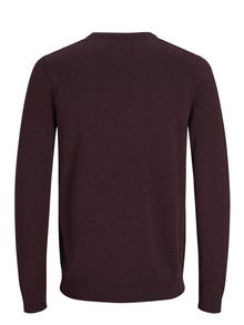 Jack & Jones Plain Knitted pullover -Port Royale - 12137190