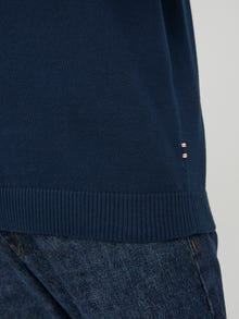 Jack & Jones Vienspalvis Megztinis -Navy Blazer - 12137190