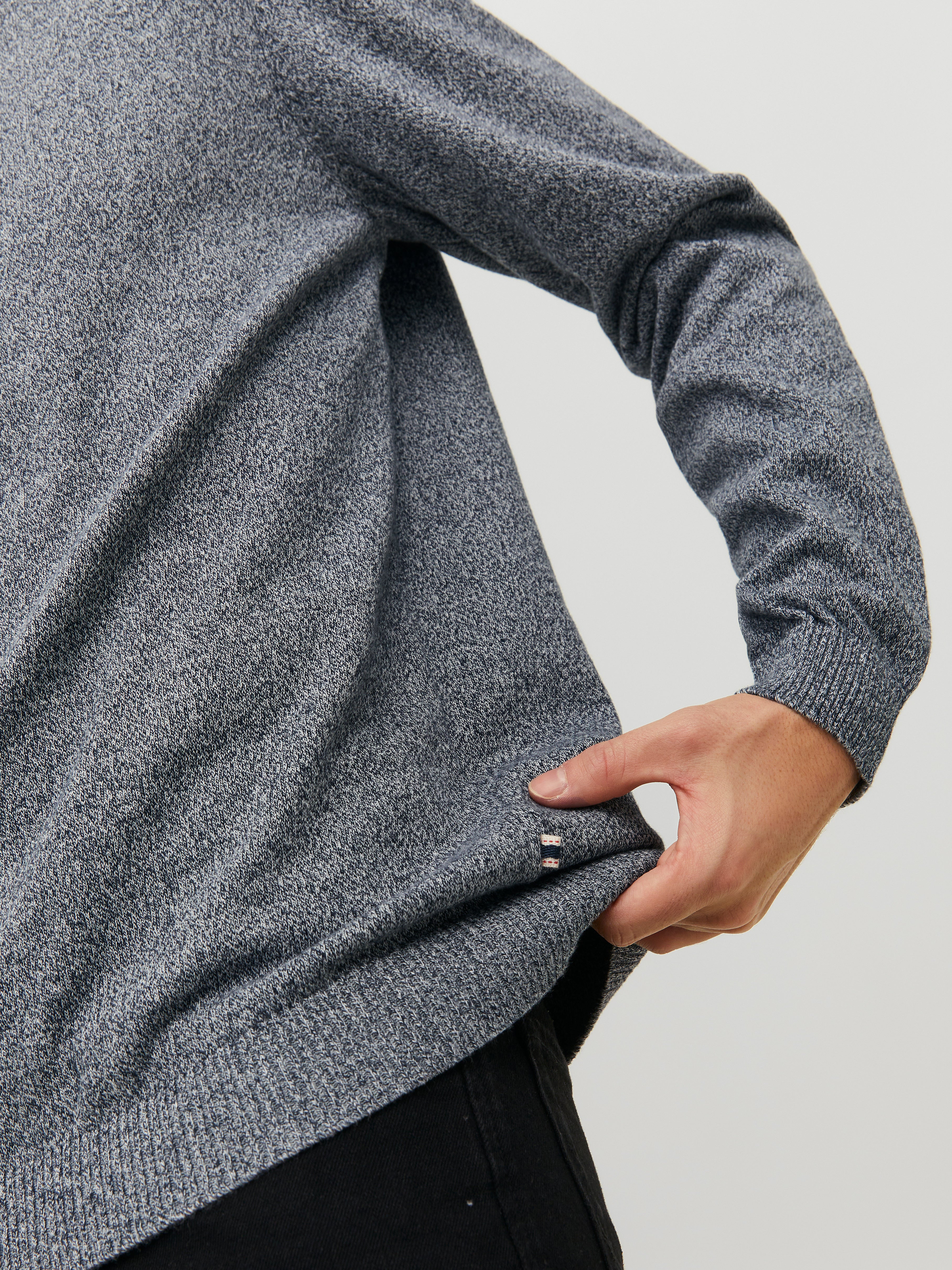 Pull à col rond en coton texturé pour homme | Ralph Lauren® FR