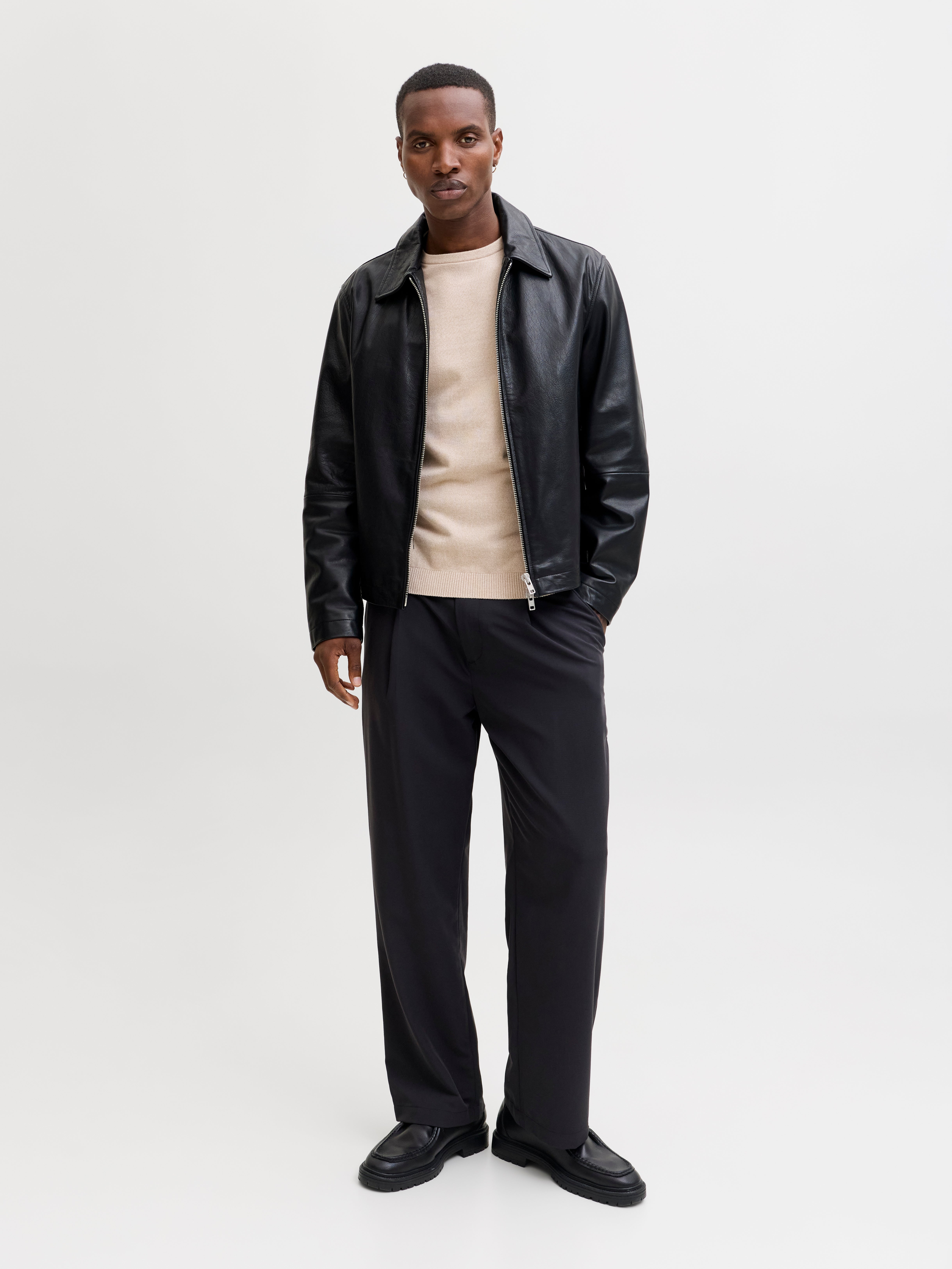 Thumbnail - Einfarbig Strickpullover