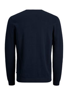 Jack & Jones Vienspalvis Megztinis -Navy Blazer - 12137194