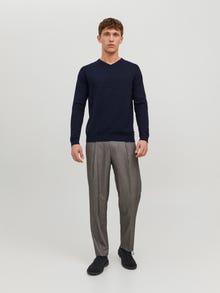 Jack & Jones Vienspalvis Megztinis -Navy Blazer - 12137194