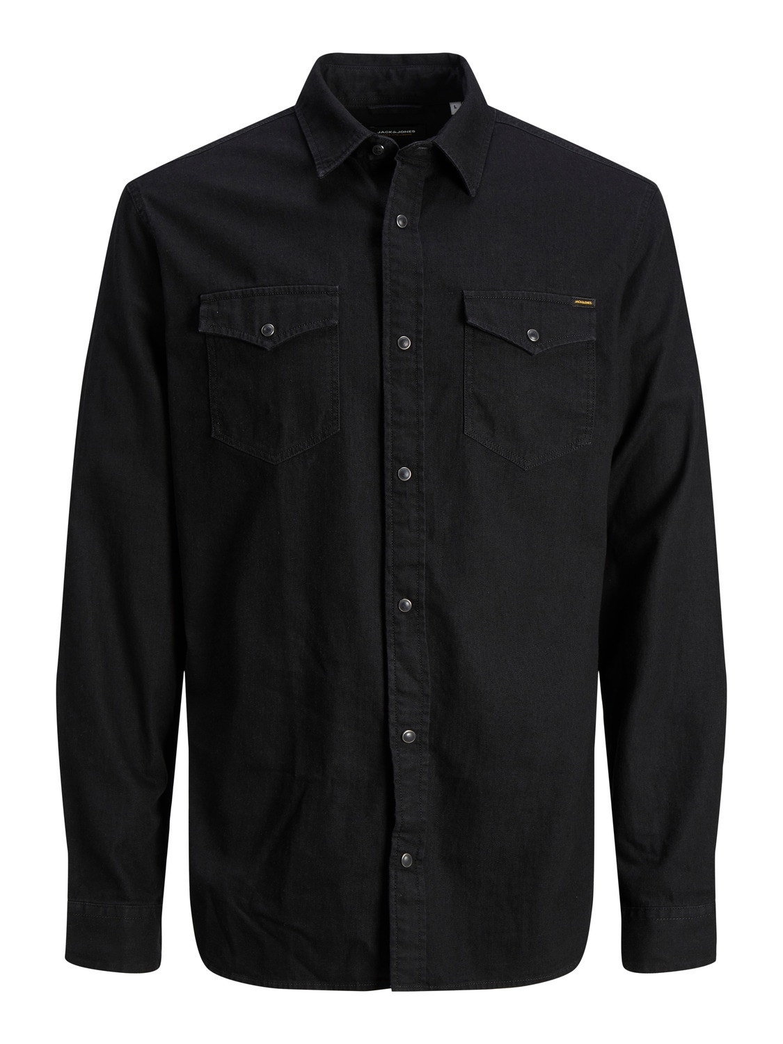 Jack & Jones Slim Fit Denimskjorta -Black Denim - 12138115