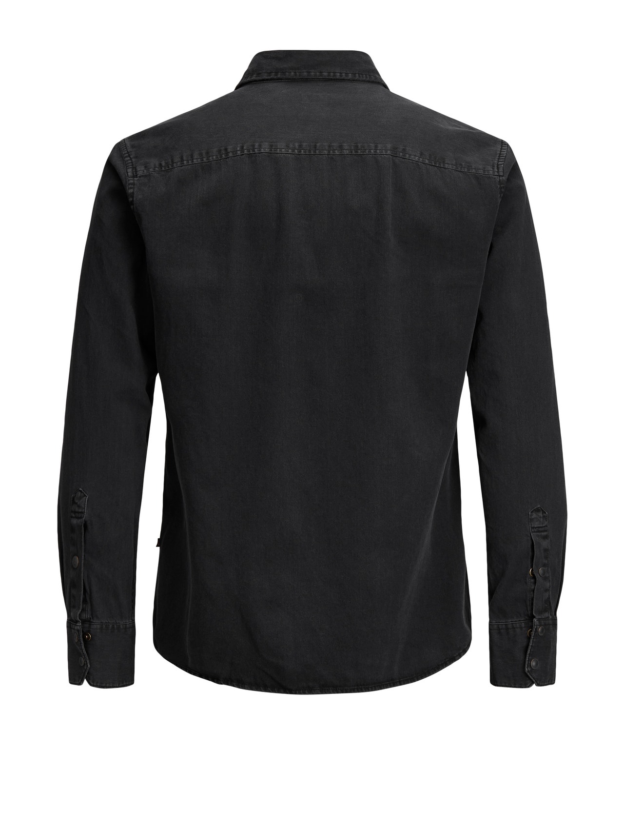Jack & Jones Slim Fit Džínová košile -Black Denim - 12138115