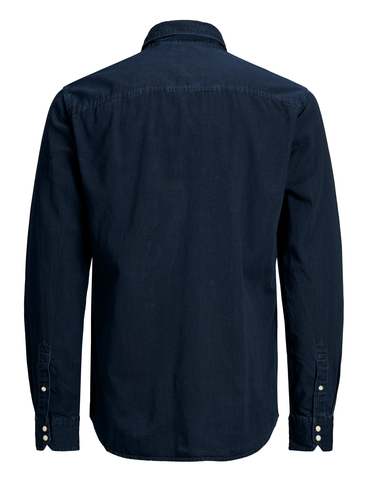 Jack & Jones Slim Fit Denim skjorte -Dark Navy - 12138115