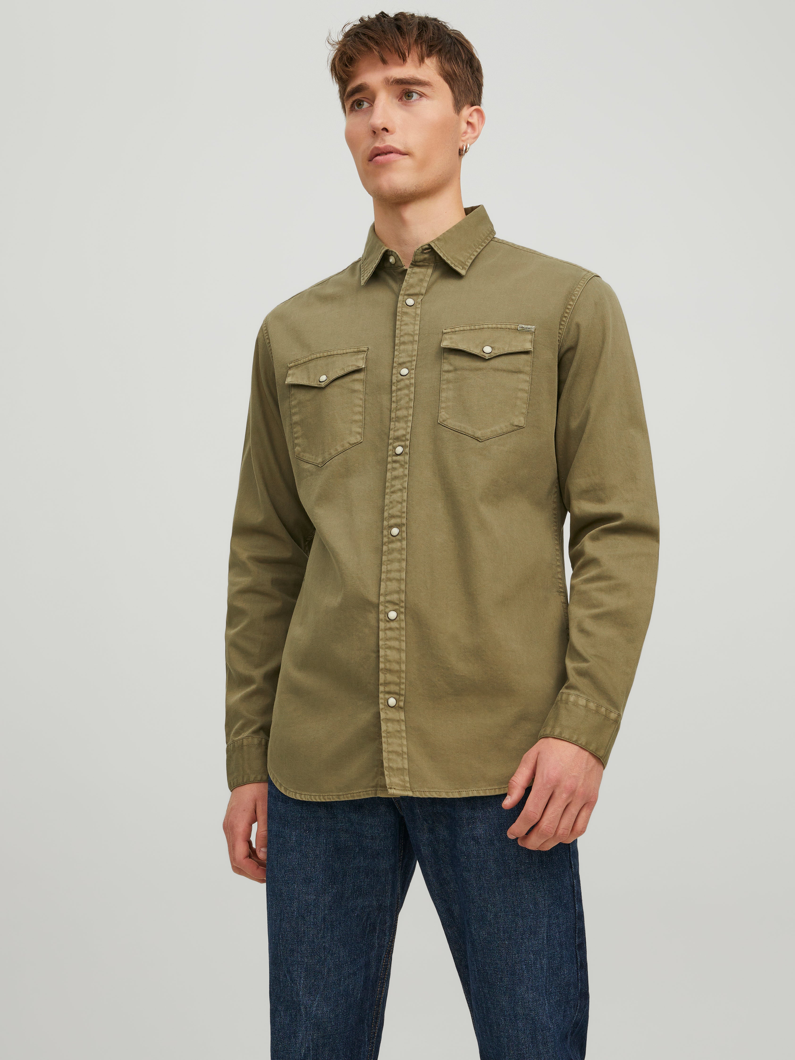 Jack & Jones Slim Fit Denim Shirt - 12138115