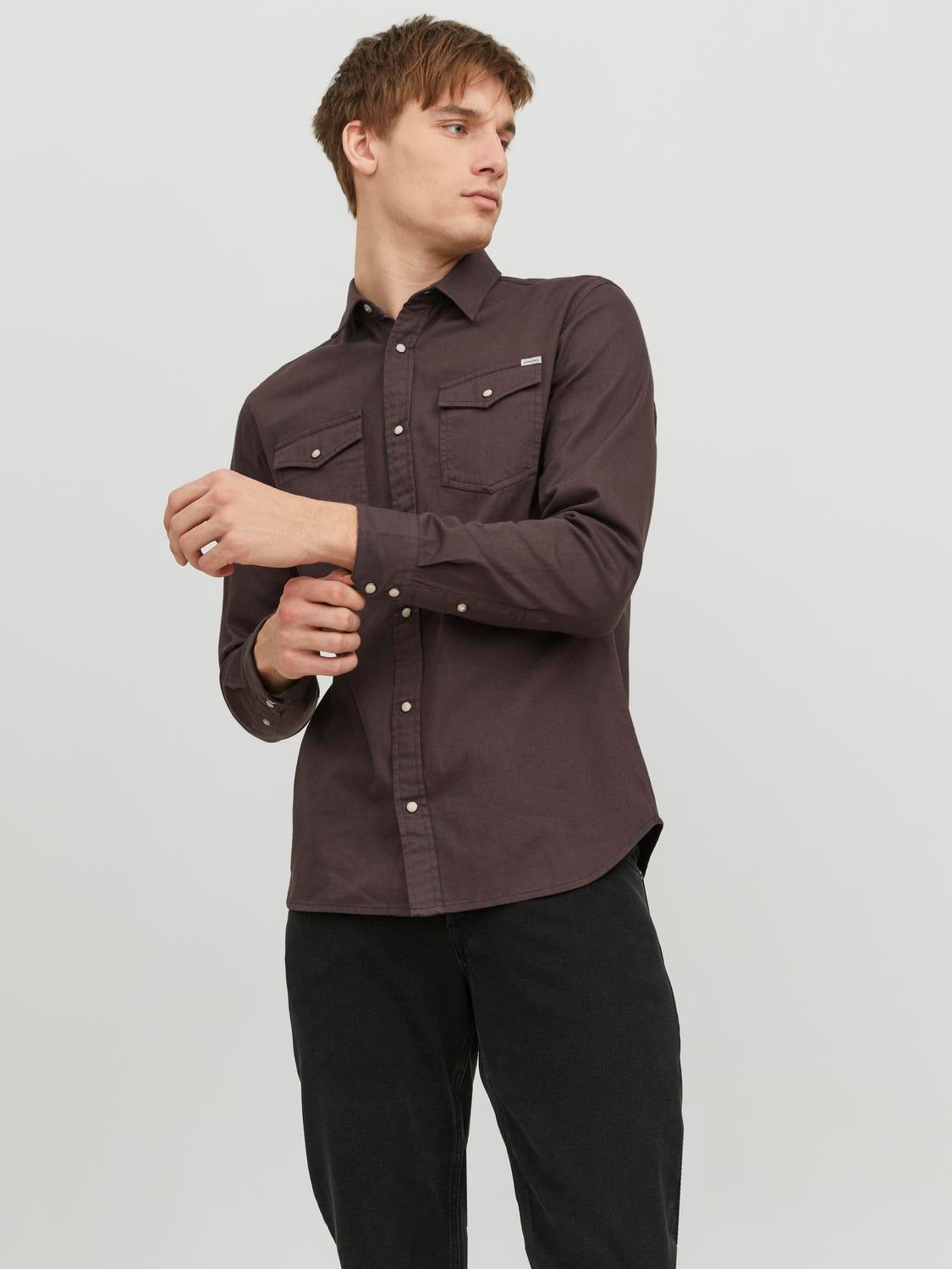 Camisa vaquera Slim Fit con 40 de descuento Jack Jones