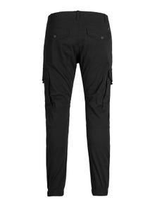 Jack & Jones Slim Fit „Cargo“ stiliaus kelnės -Black - 12139912