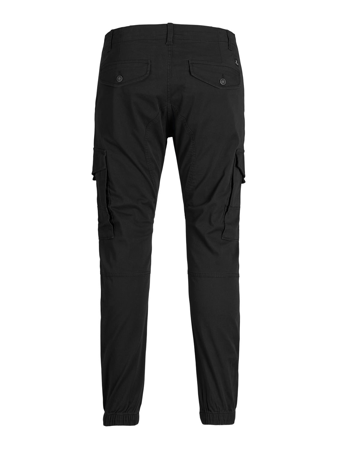 Black | Tapered Soft Jersey Trouser | WoolOvers UK