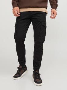 Jack & Jones Slim Fit Spodnie bojówki -Black - 12139912