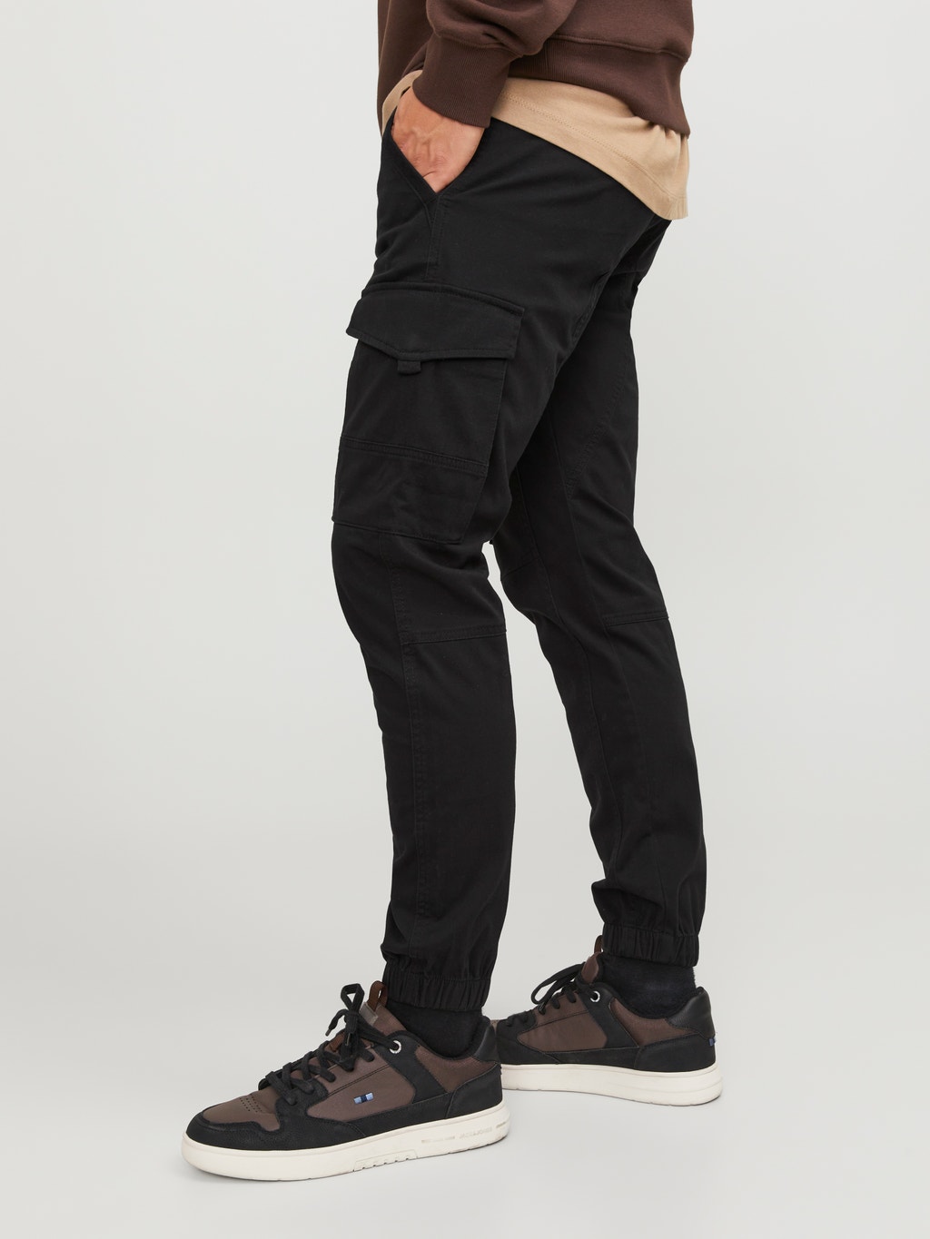 PAUL FLAKE AKM 542 Cargo pants | Black | Jack & Jones®