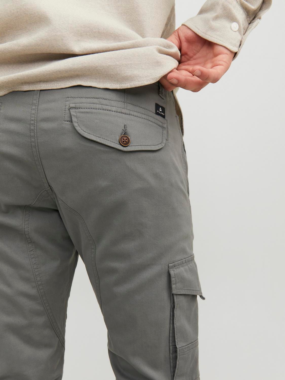 Jack & Jones Slim Fit Spodnie bojówki -Sedona Sage - 12139912