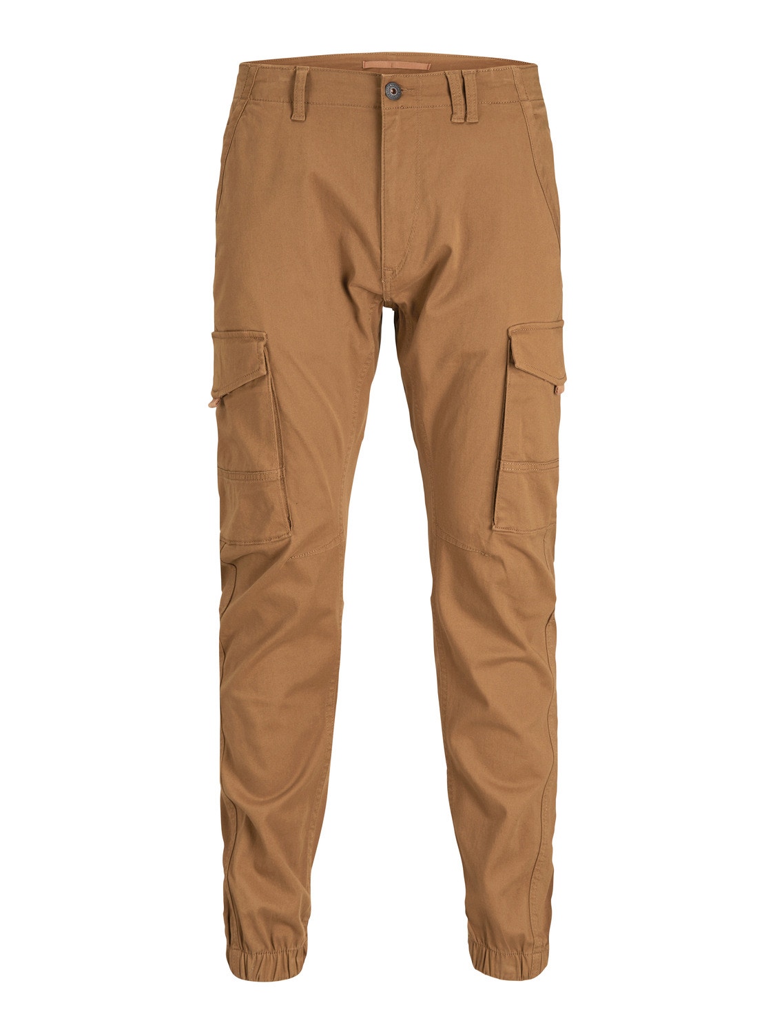 JACK & JONES Uomo Pantaloni Cargo Slim Fit, Modello Moonbeam, Colore Grigio, Taglia 42, Con Tasche Laterali, Look Elegante E Casual