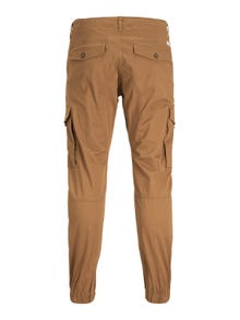 Jack & Jones Slim Fit Cargo trousers -Rubber - 12139912