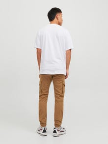 Jack & Jones Slim Fit Cargo nadrág -Rubber - 12139912