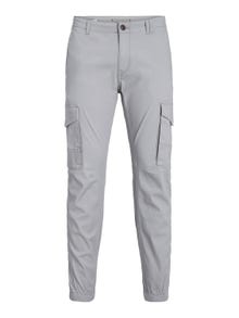 Jack & Jones Slim Fit Spodnie bojówki -Ultimate Grey - 12139912
