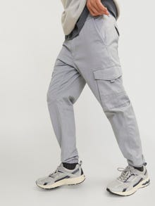 Jack & Jones Slim Fit Spodnie bojówki -Ultimate Grey - 12139912
