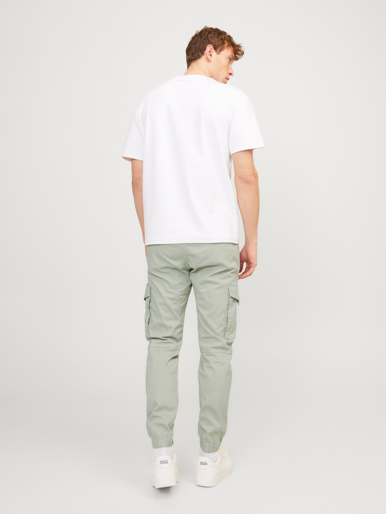 Jack & Jones Slim Fit Cargo trousers -Desert Sage - 12139912