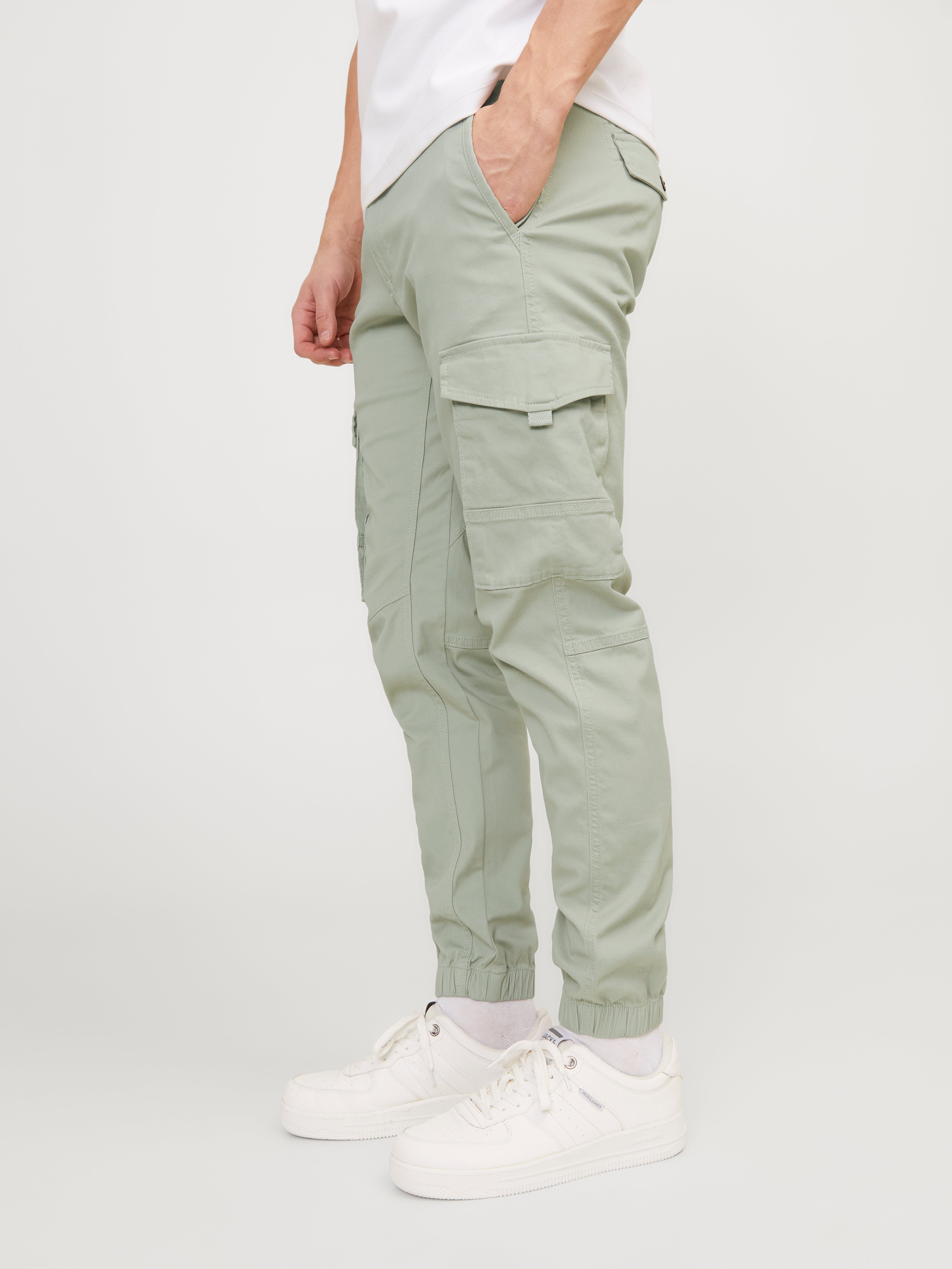Slim Fit Cargo trousers Light Green Jack & Jones®