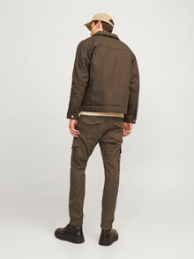 Jack & Jones Priglundantis kirpimas Cargo kelnės -Wren - 12139912