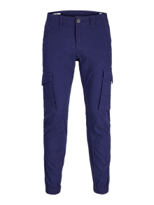 Jack & Jones Pantalon cargo Slim Fit -Ocean Cavern - 12139912