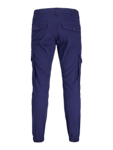 Jack & Jones Pantalon cargo Slim Fit -Ocean Cavern - 12139912