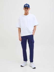 Jack & Jones Pantalon cargo Slim Fit -Ocean Cavern - 12139912