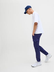 Jack & Jones Pantalon cargo Slim Fit -Ocean Cavern - 12139912
