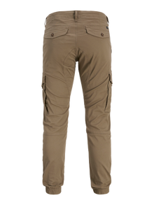 Jack & Jones Slim Fit Cargo trousers -Brindle - 12139912