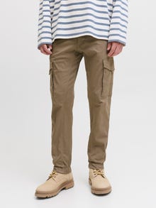 Jack & Jones Slim Fit Cargobyxor -Brindle - 12139912