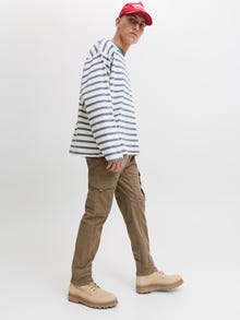 Jack & Jones Slim Fit Cargobyxor -Brindle - 12139912