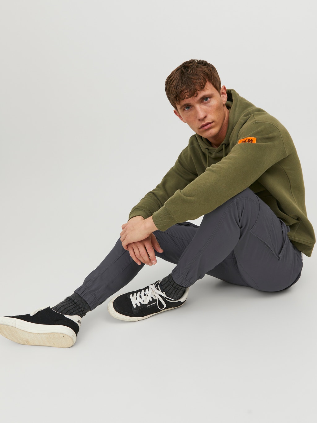 PAUL FLAKE AKM 542 Cargo pants | Dark Grey | Jack & Jones®