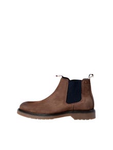Jack & Jones Leren Chelsea boots -Brown Stone - 12140924