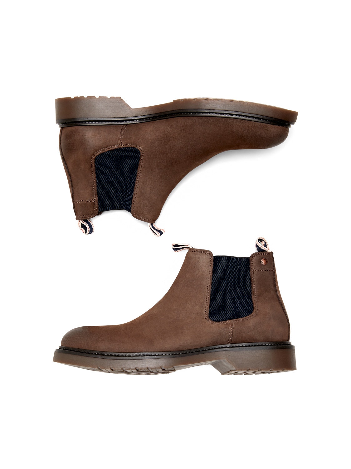 Jack & Jones Leather Chelsea boots -Brown Stone - 12140924