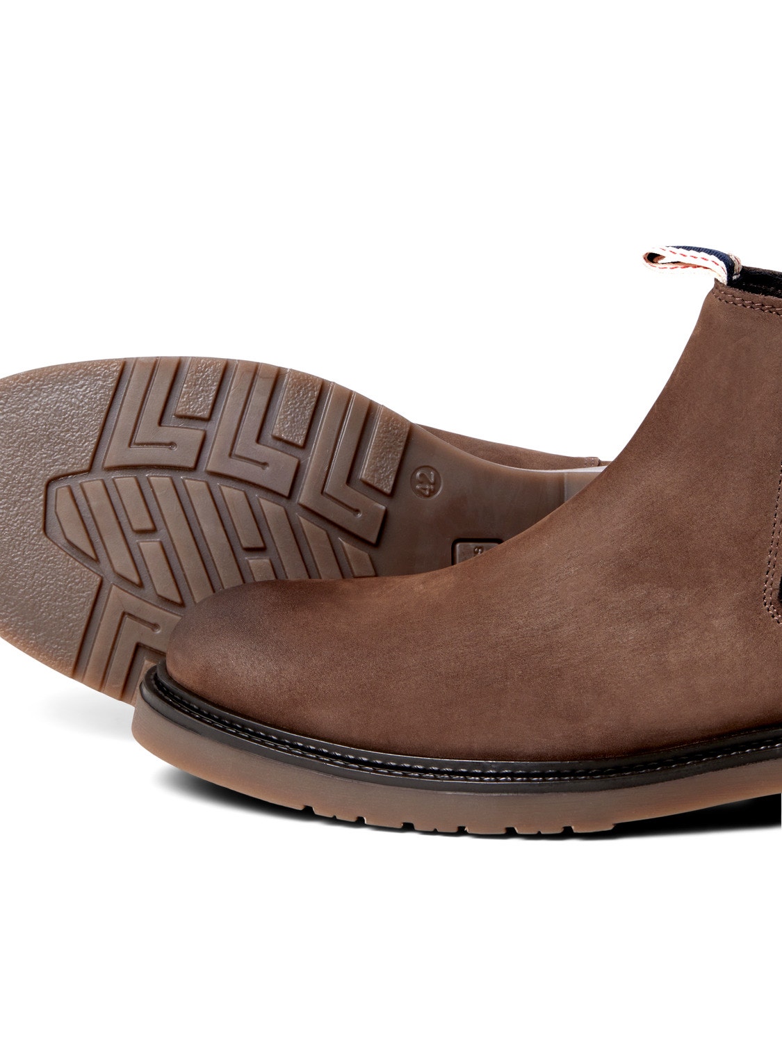 Jack & Jones Leather Chelsea boots -Brown Stone - 12140924